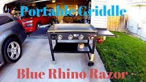 Blue Rhino Razor Griddle Unboxing And Setup Youtube