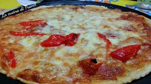 Pizza con farina di riso. Pizza Veloce Senza Lievito Senza Glutine La Cucina Di Franci