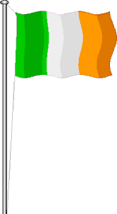 French flags waving in the wind on white background. Ireland Flag Gifs 30 Animated Pics Of Waving Flags For Free