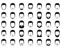 Men typically start developing facial hair in the later stages of puberty or adolescence, around fifteen years of age. Men S Beard Svg Facial Hair Png Dxf Clipart Eps Vector By Crafteroks Thehungryjpeg Com