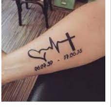 Pin By Mario Dimitrov On Fhbvj Remembrance Tattoos Trendy Tattoos Heartbeat Tattoo