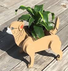 Beautiful Handmade Wooden Chihuahua Dog Planter 12 5 Long 10 5 Tall Holds A 4 5 Pot Nailed And Glued Together Animal Planters Wood Animal Animal Decor Our first outdoor planter idea comes to us from these low cost drum outdoor planters have downloadable instructions, and are made with recycled.