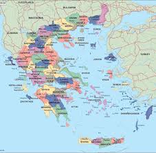 Vi ritroveremo i confini di tutti gli stati, i principali centri abitati e qualche direttrice stradale maggiore. Grecia Mappa Politica Cartina Politica Della Grecia Europa Del Sud Europa