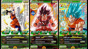 You will have the opportunity to meet the characters like songoku, piccolo, gohan, vegeta, android, … and even the villains at the beginning of the story like tao pai pai, master shen. Dragon Ball Z Dokkan Battle Wwgdb