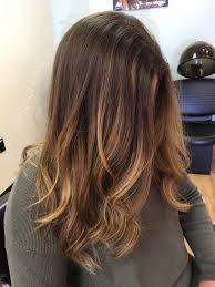 Ombre For Brown Hair Brown Roots And Honey Blonde Ends Balayage For Dark Hair Honey Brown Hair Brunette Balayage Hair Brown Hair Balayage