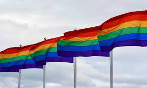 Deze vlag is in 2018 gemaakt door daniel quasar als reactie op philly's bijgewerkte vlag. Lhbtiq Vluchtelingen Bewandelen Find All Flags Tour Wijdoenmee