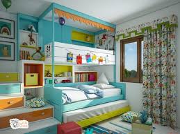 غرف نوم اطفال مودرن بأفكار جديدة بنات One