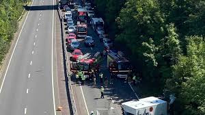 Are there any traffic delays on the a27? Inmate And Guards Seriously Injured As Prison Van Crashes On A27 Uk News Sky News