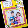 So this is a great way to make someone smile, as well as getting crafty! 3