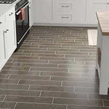 Get free shipping on qualified wood look ceramic tile or buy online pick up in store today in the flooring department. Itona Tile Modern Visual 6 X 24 Porcelain Wood Look Tile In Smoky Brown Wayfair