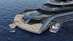 Search and share any place. This 394 Foot Megayacht Has A Beach Club That Expands Like A Bird Tail Robb Report
