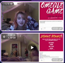 2 teens play omegle game
