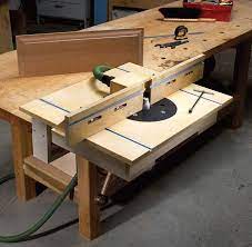 Router Table Cabinets Can Be A Waste Of Space This Compact Vise Mounted Unit Stores Easily And Is Just The R Router Table Plans Diy Router Table Router Table