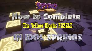 Spyro 2 orbs idol springs foreman bud's puzzles i have decided to make a walktrough on the orbs in spyro 2. Spyro Reignited Trilogy Idol Springs Puzzle Solutions By Sinister