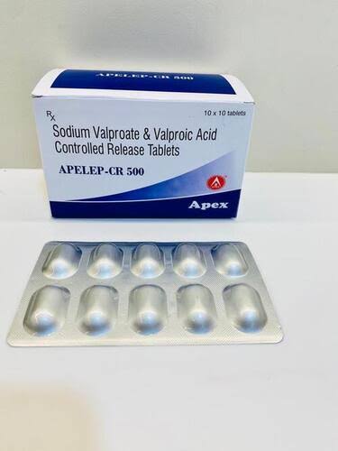 Sodiume Valproate 134mg Valproic Acid 58mg at 500.00 INR in Ahmedabad | Apex Formulations Private Limited