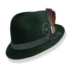 This Is Truly A Best Quality Tyrolean Or Alpine Hat Made By Biltmore Either In The Usa Or Traditional German Clothing Leather Headbands Oktoberfest Outfit