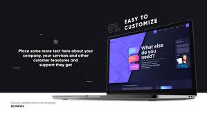 Make your website, design or ui more engaging & interactive. Dark Website Promo Mockup By Scorpvfx Videohive