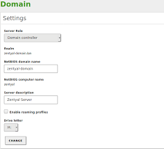 Domain Controller And File Sharing Zentyal 6 2 Documentation