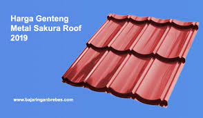 Apabila kamu ingin membangun rumah dan berminat menggunakan baja ringan, sebaiknya kamu. Harga Genteng Metal Sakura Roof 2019 Jasa Atap Baja Ringan Brebes