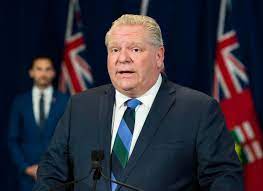 Ford cut 70% of the funding from anishinabek/ontario fisheries resource centre. Premier Doug Ford Hints At Lifting Restrictions On Gatherings As Ontario Economy Begins Its Reopening The Star