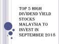 A high yield strategy is ideal for someone who is already retired, nearing retirement or in a life situation where passive cash flow is of high significance. Ppt Highest Dividend Yield Stocks For Cheapskates Powerpoint Presentation Free To Download Id 770863 Oty5m