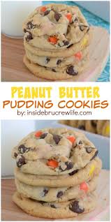 Peanut Butter Pudding Cookies Peanut Butter Recipes Pudding Cookies Desserts