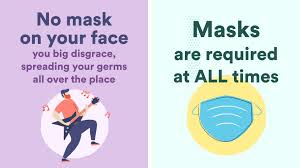 Always Wear Face Mask Signage Black And White Download Free Printable Face Mask Required Signs For Your Businesses Workest