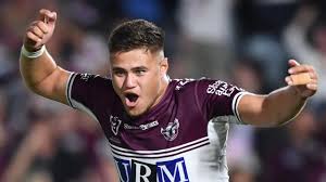Dylan brown of the eels runs with the ball during the round 25 nrl match between the parramatta eels and the manly sea eagles at bankwest stadium on september 06, 2019 in sydney, australia. Nrl 2021 Parramatta Eels Vs Manly Warringah Sea Eagles Five Eighth Josh Schuster Upset Win