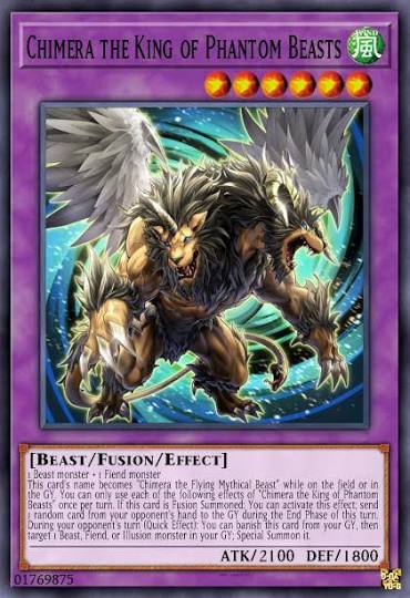 Yu-Gi-Oh! Wiki - Chimera the Phantom Beast King