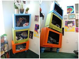 Maybe you would like to learn more about one of these? Random Anny Com Inspiration Thursday The Bookshelf Edition Tv Recycling Old Tv Bookshelves Diy