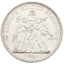 Achat de pièces en argent 5 francs semeuse, 10 francs hercule turin, maple leaf, silver eagle philharmonique. Tresor Du Patrimoine 10 Francs Argent Hercule 1966