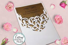 Pocket Wedding Invitation Svg Envelope Invitation Svg Laser Etsy In 2020 Pocket Wedding Invitations Wedding Invitations Invitations