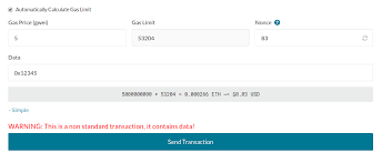Provides data for api to get transactions by address. Why Do We Need Transaction Data The Data Field Exists For All By Maarten Zuidhoorn Mycrypto Medium