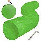 Tectake Hundetunnel Spieltunnel Agilitytunnel Hundehohle 500 X 60 Cm Inkl 12 Heringe Und Transporttasche Diverse Farben Grun Tragetasche Hundehohle Grun