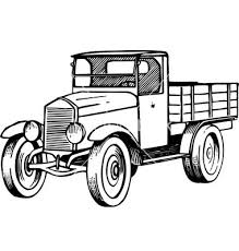 Download and print these cars trucks coloring pages for free. Old Car Vector Art Download Car Vectors 92829 Old Trucks Car Vector Truck Coloring Pages