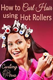 Rough drying your hair to start is key, lopez suggests. Learn How To Curl Hair Using Hot Rollers In This Tutorial If You Want To Learn How To Use Hot Rollers On Short Using Hot Rollers Curled Hairstyles Hot Rollers