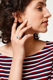 Esprit Joyce Ring For Women, Stainless Steel