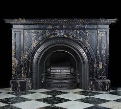 Black And Gold Marble Antique Black With Gold Marble Fireplace Mantel Marble Fireplace Mantel Marble Fireplaces Fireplace