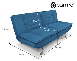 Materasso l cm 160 x p cm 190. Divano 3 Posti Mod Samira Divano Letto Clic Clac In Tessuto Nero Iris Divani Com Arredamento