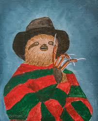 Sloth Art From Notfromcaves Com Awesome Freddy Krueger Sloth Sloth Art Art Sloth