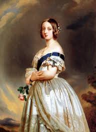 In This Painting 1842 By Franz Xaver Winterhalter Queen Victoria Is Wearing A Corset Chemise A Si Young Queen Victoria Queen Victoria Queen Victoria Facts