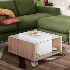 Make the most of any space with storage tables that include drawers or shelf space. Furniture Of America Orum Contemporary White Glass Top Coffee Table Overstock 14991357