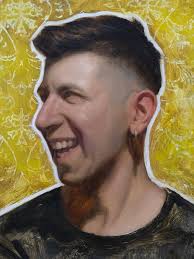 Fun portrait sketch of @marcus.flynn.art I did in my class with my  students. Everything is forms and markmaking! #artist #artoftheday  #instaart #portraits #artschool #atelier #realism #funtimes #artlovers  #artstudio @rosemarybrushes