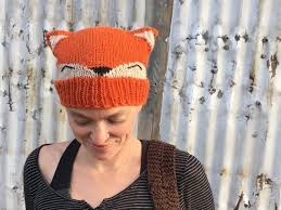 We offer fashion and quality at the best price in a more sustainable way. Knitted Fox Hat Knit Beanie With Fox Face And Ears Adult Etsy