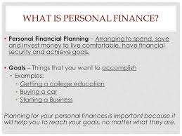 Smart money management requires more than just paying bills on time. Personal Financial Planning Ppt Download