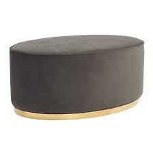 Wanda Oval Ottoman Ballard Designs Oval Ottoman Ottoman Ottoman Footstool