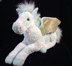 Fao Schwarz Fifth Ave Pegasus Plush Soft Toy Purple Blue Wings Stuffed Horse Faoschwarz Plush Stuffed Animals Fao Schwarz Dinosaur Stuffed Animal