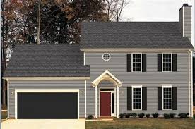 Black And Grey Houses Top 5 Sizzling Color Choices Garage Doors Help Sell Your Home 2019 Grey Exterior House Colors Gray House Exterior Black Garage Doors