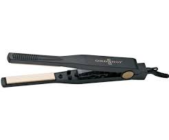 This year's new design of the professional titanium gold hair straightener wide plate golden hair straightener is a hot seller. Gold N Hot Ceramic 1 2 Straightening Iron Gh3018