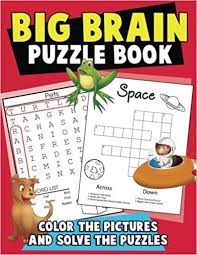 By christopher wanjek, livescience regular physical exercise appears to protect the brain from shrinking, an otherwise natural process in old age that is associated with memory and thinking problems. Big Brain Puzzle Book Color The Pictures And Solve The Puzzles Jumbo Children S Activity Book With Large Print Crossword And Word Search Puzzles Puzzle Books For Kids Ages 6 8 9 12 Puzzle Wiz